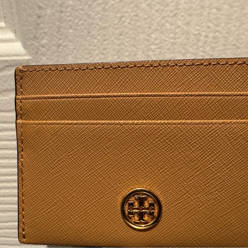 Tory Burch Tan Card Holder